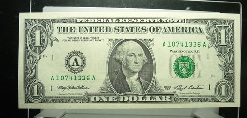 Banconota usa dollaro serie - 1,