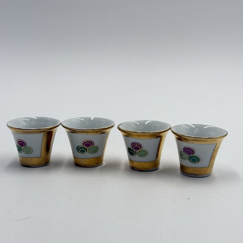 Set quattro tazze tè - tè, sake