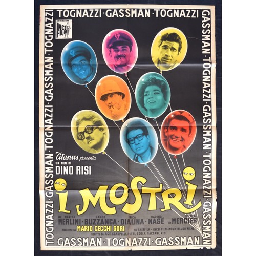 Manifesto mostri gassman - mostri,