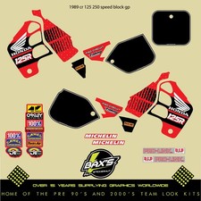 Kit grafiche motocross honda - grafiche,