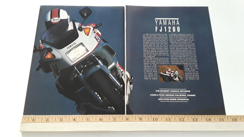 Yamaha 1200 1989 articolo - 1200,