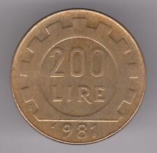 Moneta Italia 200 Lire 1981