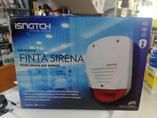 Finta Sirena allarme Isnatch