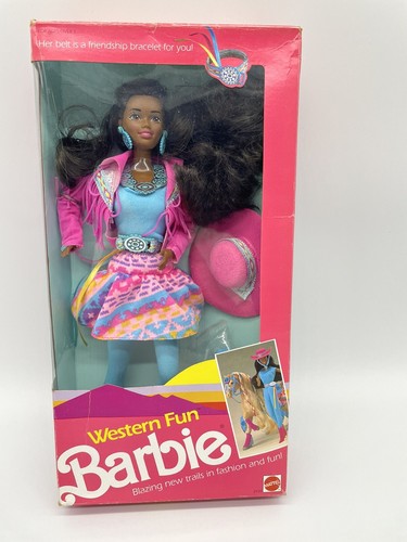Barbie 1989 western - barbie, fun