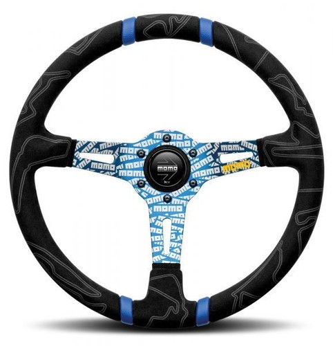 Momo volante ultra nero blu - volante, nero/blu