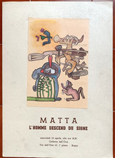 Sebastian Matta.  Locandina