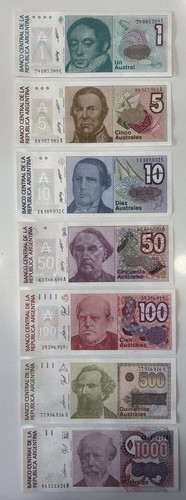 Banconote argentina austral - argentina,