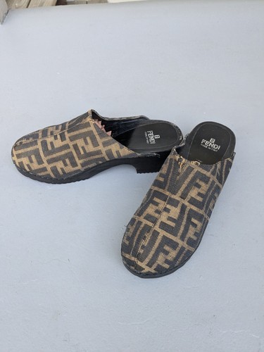 Zoccoli monogramma fendi - zoccoli,
