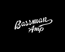 Decalcomania logo Bassman-Amp