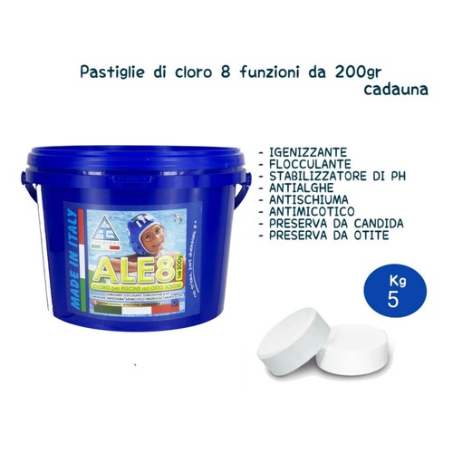 Piscina cloro pasticche 200 - , gr
