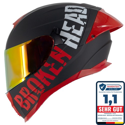 Casco integrale broken head - casco,