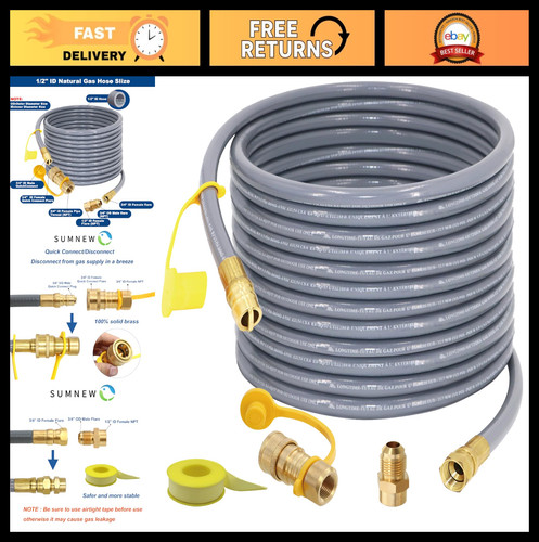 48ft natural gas - 1/2", id