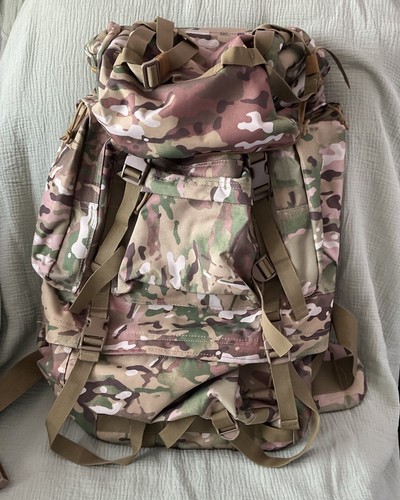 Zaino mimetico stile militare - mimetico,