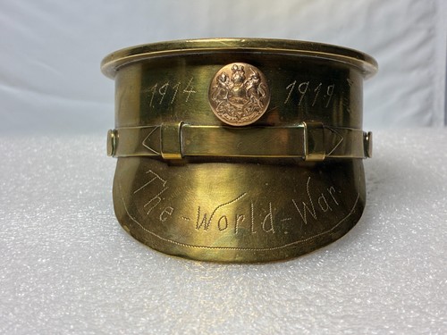 Rare wwi trench art brass - wwi,