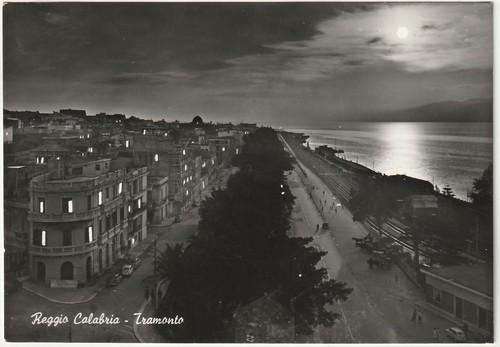 Reggio calabria tramonto - -,