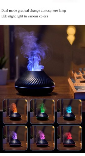 Umidificatore led fiamma 130 - umidificatore,