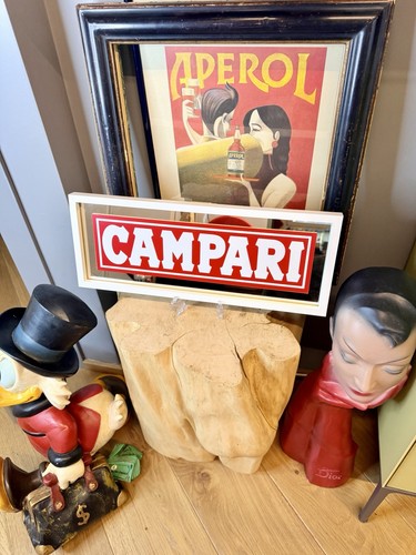 Cellograf insegna campari con - cellograf,