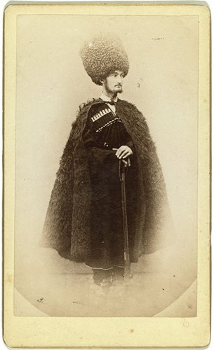 Foto uomo russo mantello - uomo,