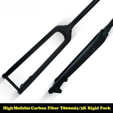 Forcella rigida MTB carbonio