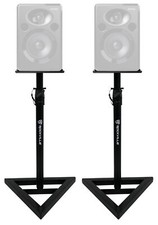 (2) Rockville Supporti per altoparlanti monitor da studio regolabili per Alesis Elevate 5 MKII