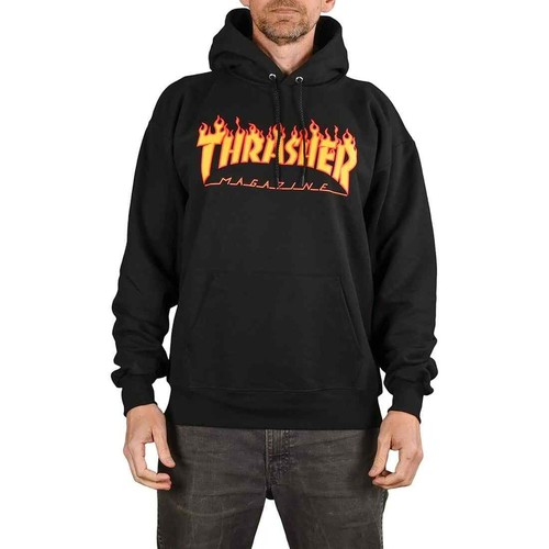 Felpa con cappuccio thrasher - felpa,