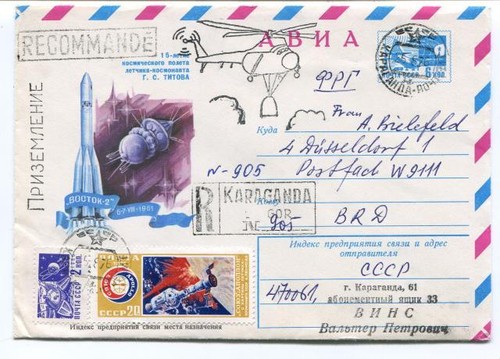 Russia space cover nasa cccp - russia,