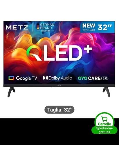 Metz smart qled 4k - , 32"smart