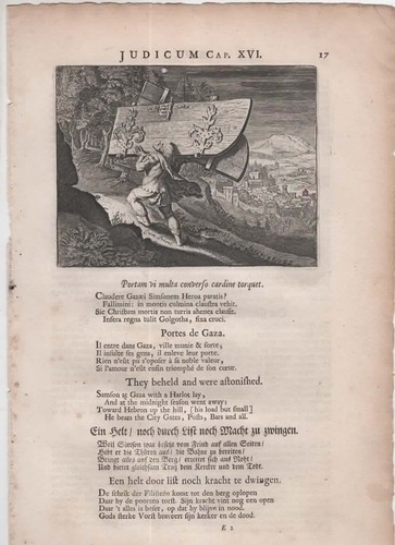 Scarsa 1740 mortier - 1740, bibbia