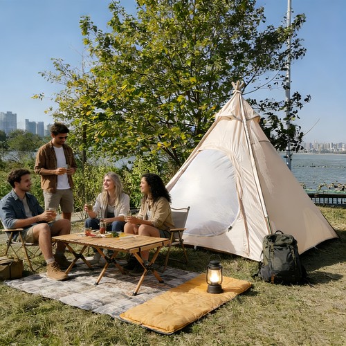Tenda giardino leggera - tenda,