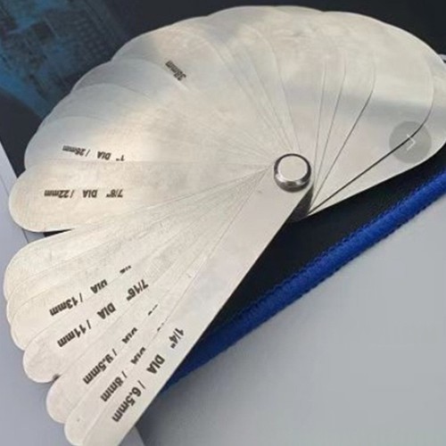 Groove angle gauge - angle,