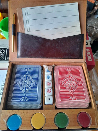 Scatola set carte - set, fiches