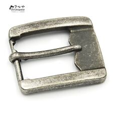 Fibbia ricambio sostituzione creazione cintura da cm 4 unico ardiglione