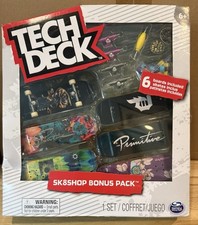 Tech Deck Sk8shop Confezione Bonus 6 Tavole Incluse Primitive - A2000