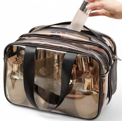 Borsa toeletta trasparente - da,