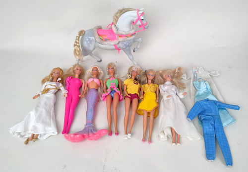 Lotto vintage barbie - 7,