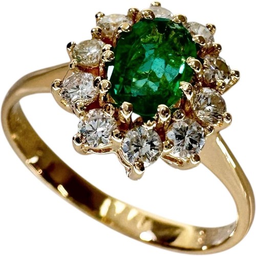 Anello fiori motivo - us,