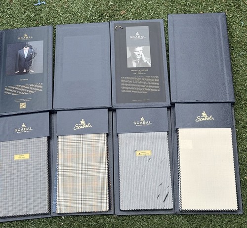 Scabal libro campioni tessuto - campioni,