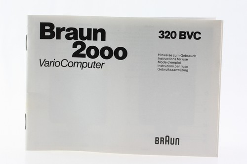 Manuale istruzioni braun - manuale, di