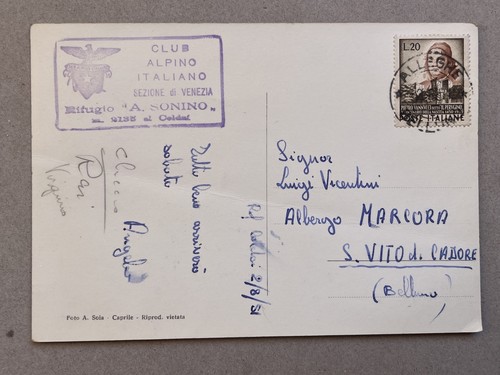 Cartolina italia repubblica - cartolina,