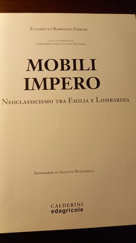 Mobili impero neoclassicismo - mobili,