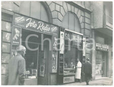 1959 MILANO Corso GENOVA - Salumeria G. SAIBENE - Foto VINTAGE 24x18 cm