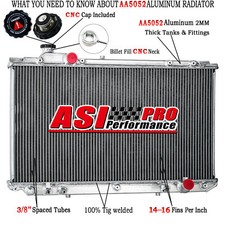 ASI 3 Row Radiator For Lexus