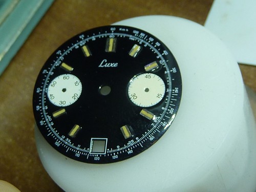 Cadran montre chronographe - cadran,
