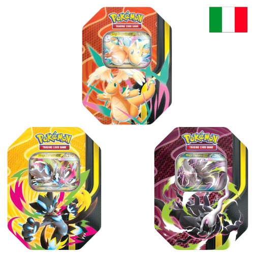 Pokemon tin collezione - pokemon,
