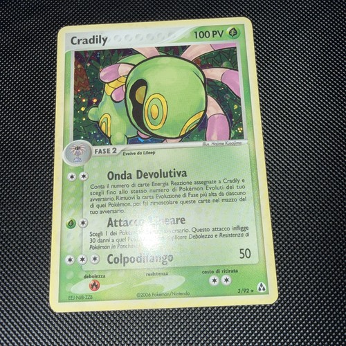 Pokemon card cradily legend - cradily,