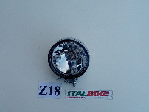 Faro fanale anteriore cromato