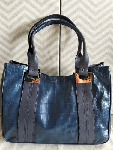 Francesco biasia blue croc - blue,