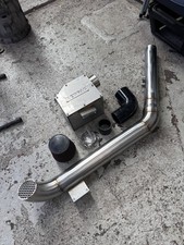 Airbox/Snorkel Land Rover Discovery 2 TD5 V8 acciaio inox incl filtro + giunti