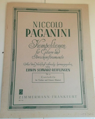 Nicolo paganini composizione - nicolo,