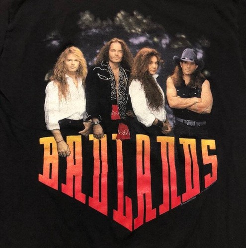 Shirt vintage badlands band - t-shirt,